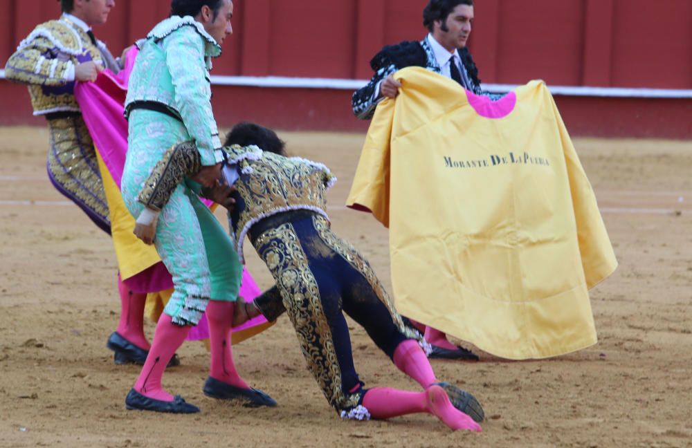 Morante de la Puebla, El Juli y Roca Rey, protagonistas del cartel del jueves en La Malagueta.