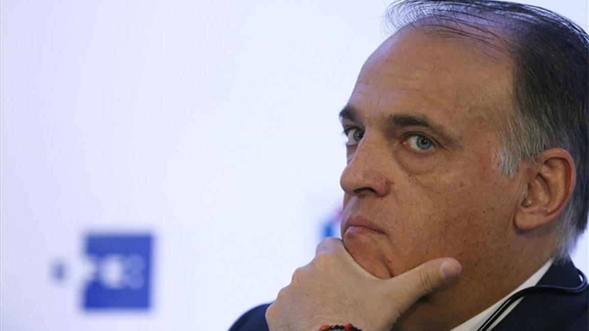 Javier Tebas, presidente de la LFP