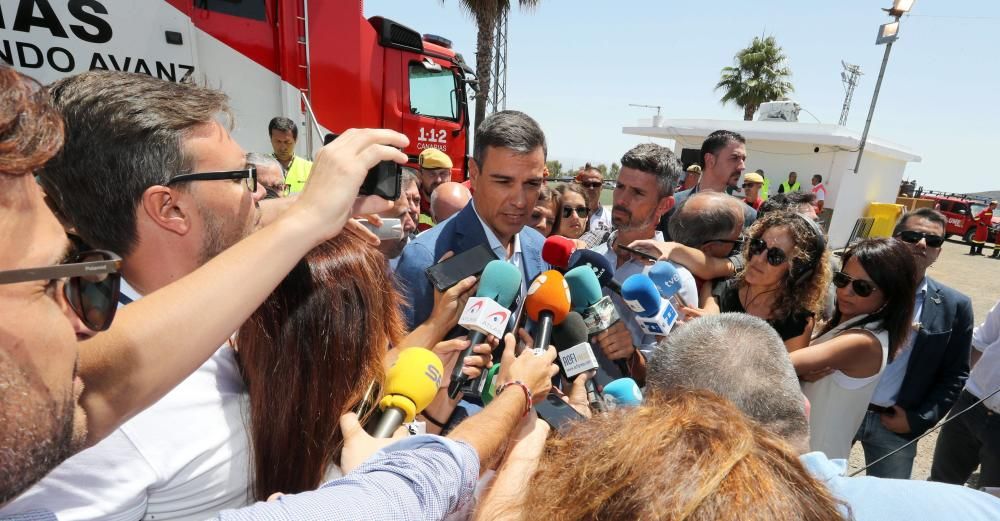 Pedro Sánchez visita Gran Canaria