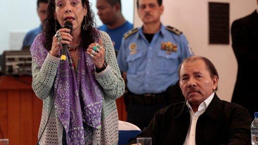 &quot;Cobardes&quot; y &quot;terroristas&quot;: así calificó la vicepresidenta de Nicaragua a sus opositores