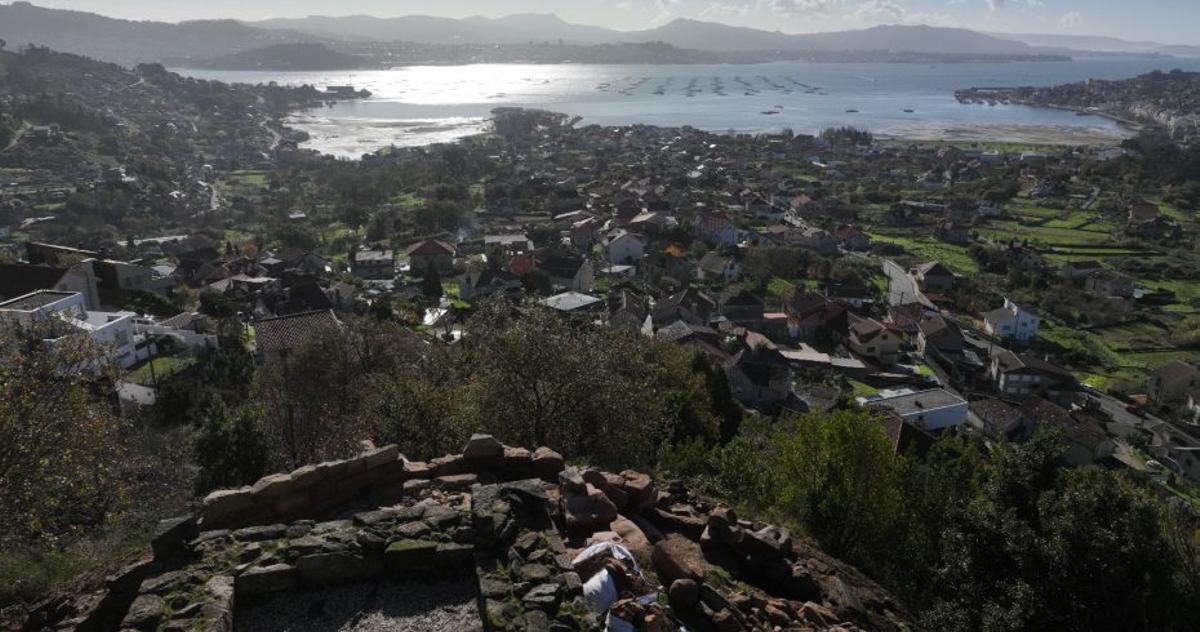 La pieza de bronce que podría ser decoración de un caballo. | |