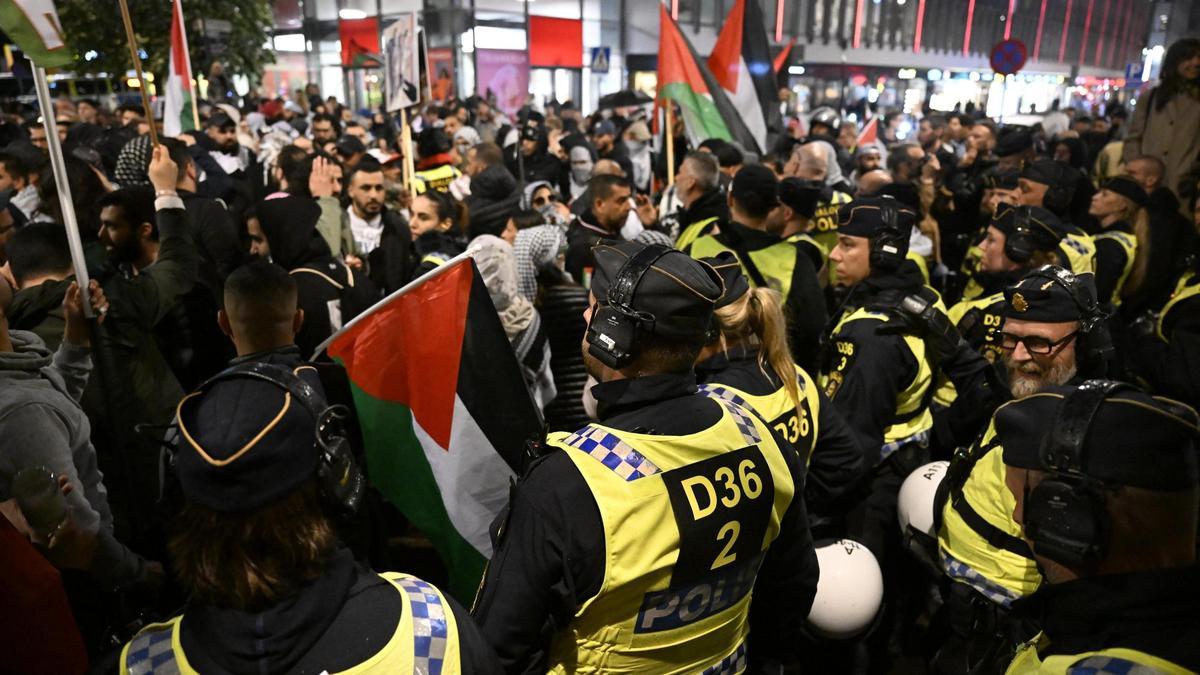 Miles de personas protestan en Malmö contra la participación de Israel ...
