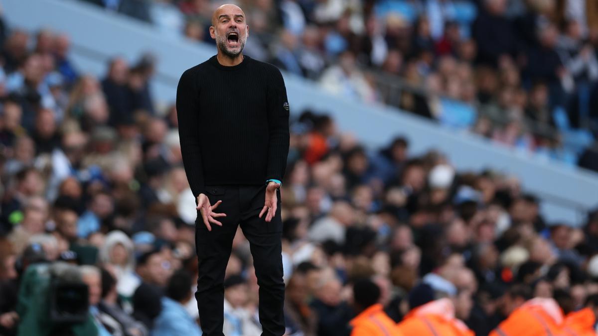 Pep Guardiola, entrenador del Manchester City