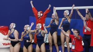 La selección celebra una victoria