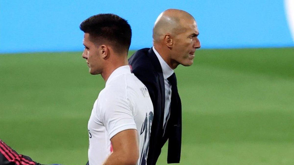 Zidane pidió el fichaje de Luka Jovic, pero parece haber perdido la fe en el Serbio, que va de polémica en polémica