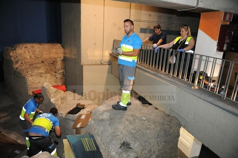 Desalojan al presunto violador del parking de la Glorieta