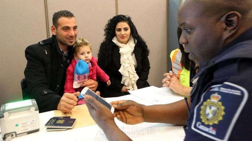 Refugiados sirios a la carta