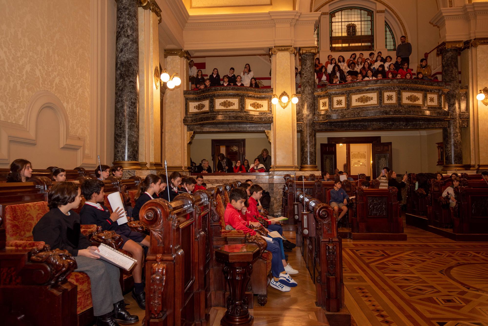 Pleno infantil en María Pita