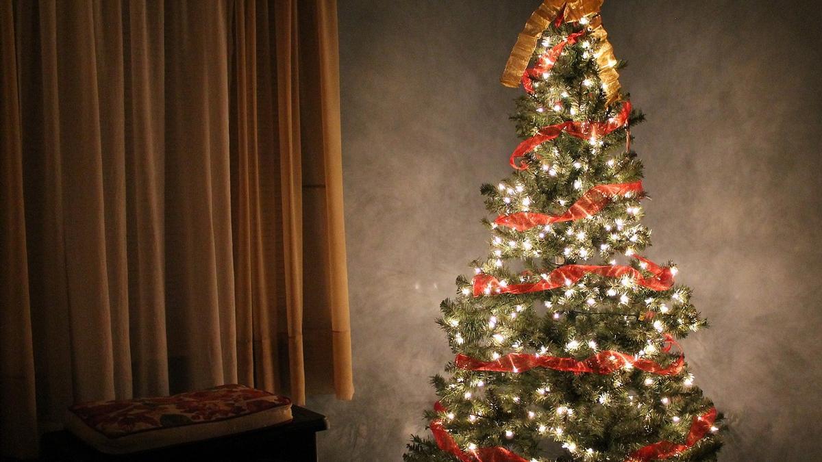 Sucio cortar a tajos binario Árbol de Navidad plegable: la forma más rápida de decorar tu casa para  Navidad