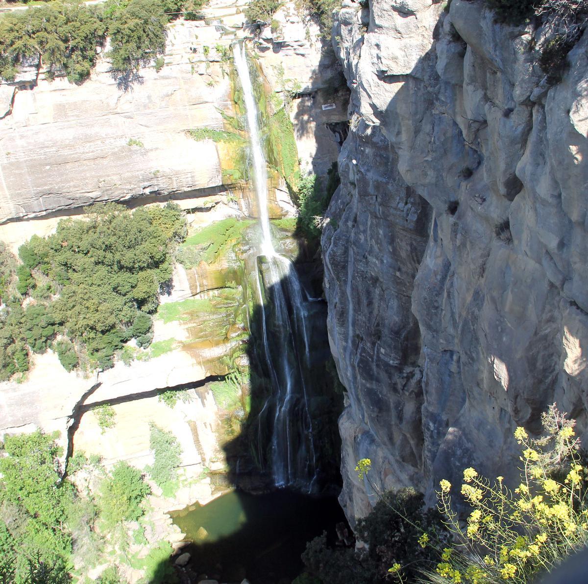 El salt de Sallent, a Rupit