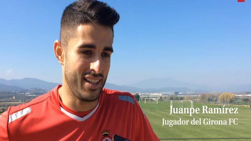 Juanpe té molt clar que el Girona és "el rival a batre" de Segona A