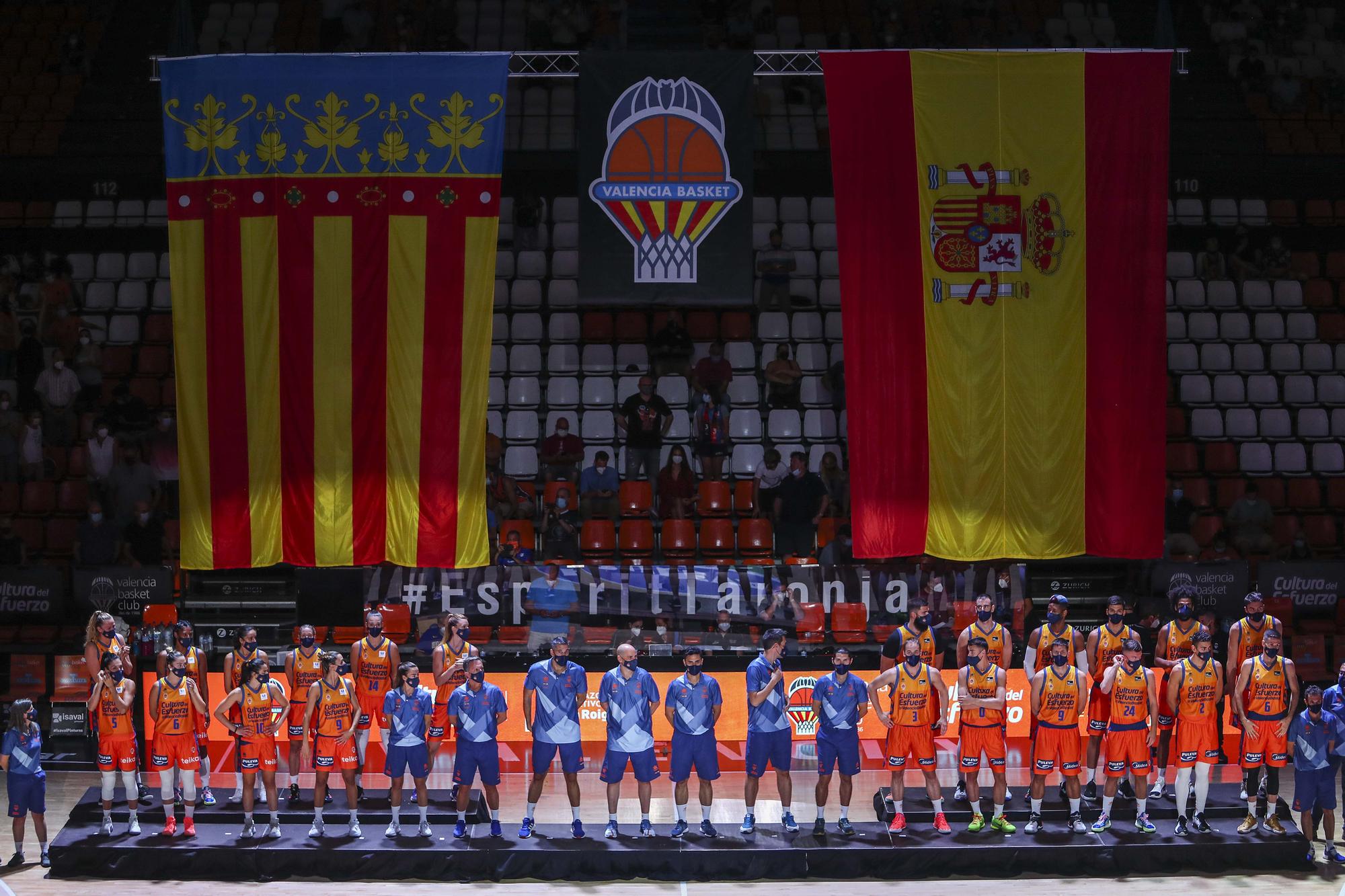 La espectacular presentación del Valencia Basket