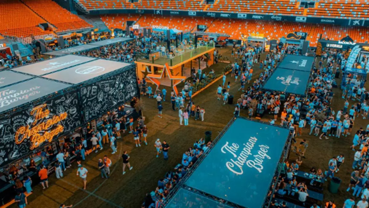 Arranca la nueva 'Champions Burger' en Mestalla
