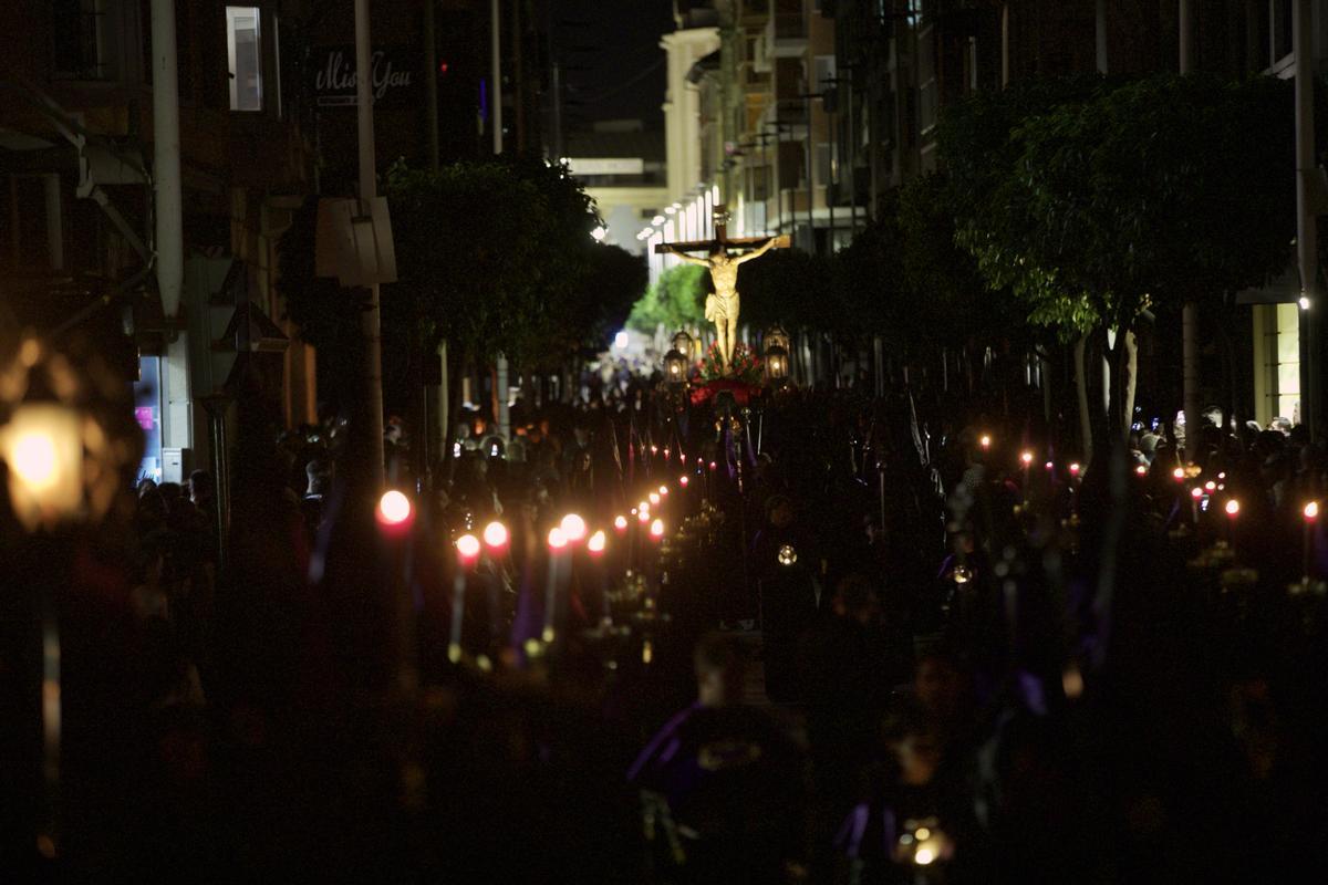 Procesión del Silencio en Murcia.