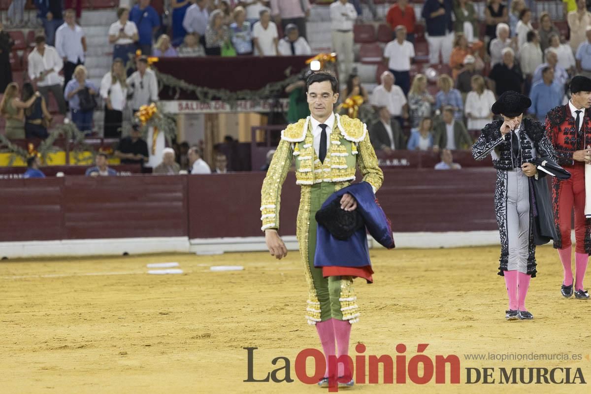 Cuarta corrida en la Feria Taurina de Murcia (Castella, Manzanares y Ureña)