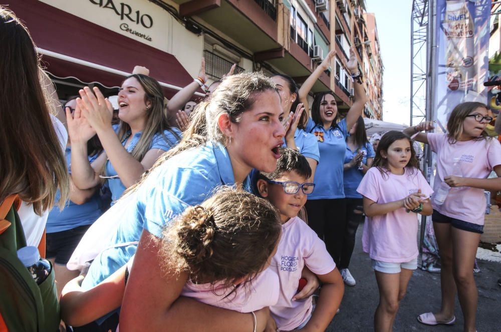 Florida Portazgo, ganadora del primer premio infantil de las Hogueras