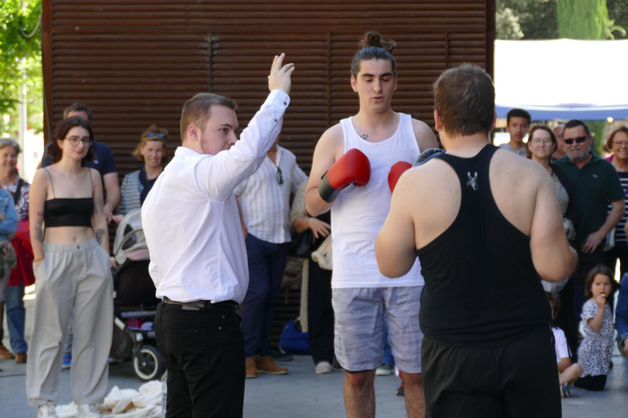 A Mossegades porta 'El Combat' al centre de Figueres