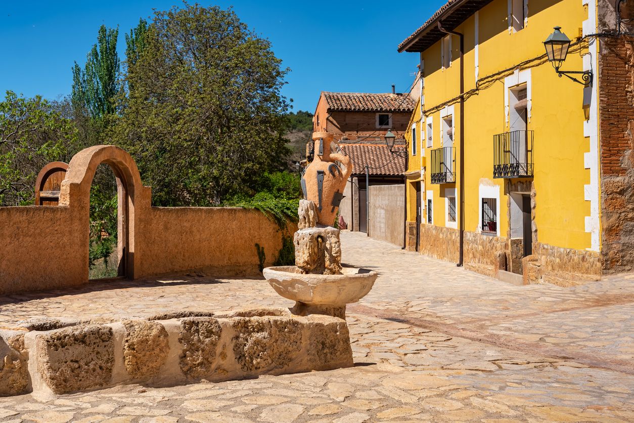 Arquitectura popular en Anento.