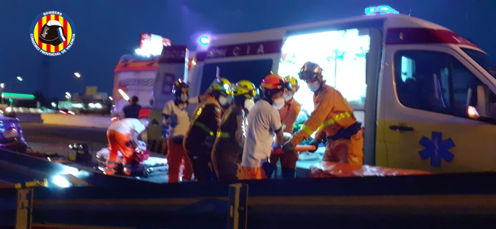 Tres heridos en un accidente en la CV35 a la altura de San Antonio de Benagéber