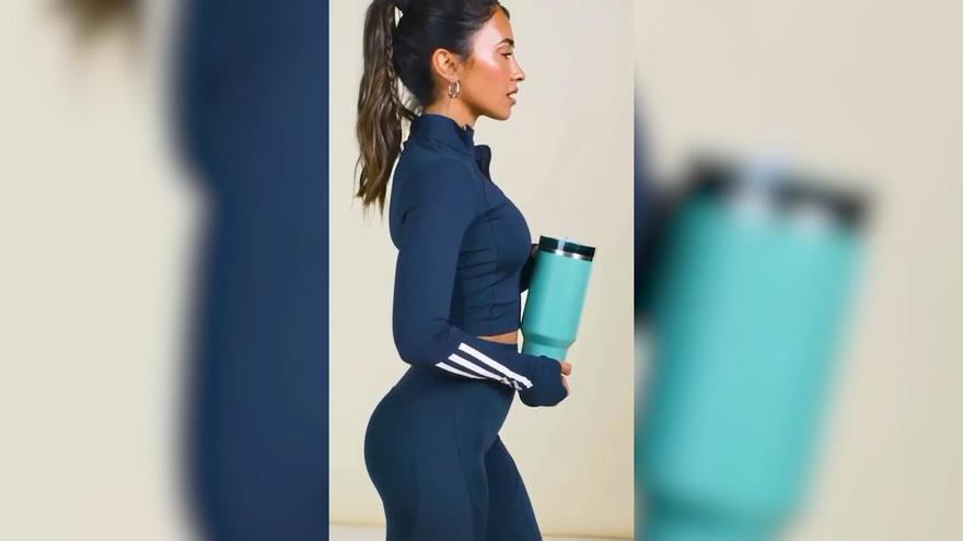 Antonela, la mujer de Messi, lanza la línea "Anto" colaborando con Stanley