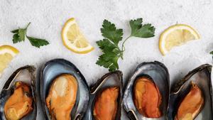 Mejillones y demás delicias del mar, perfectas para arrancar el año.