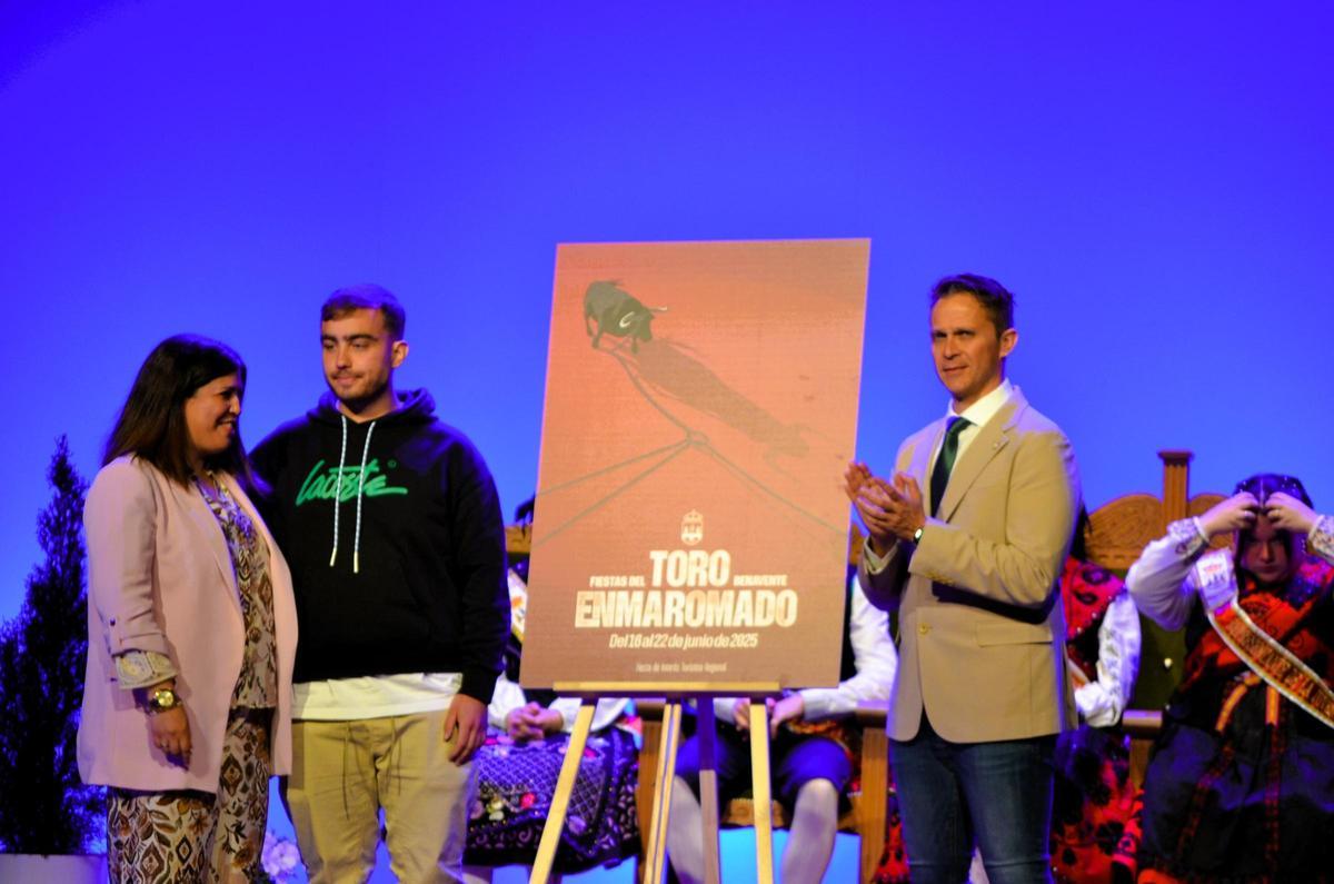 Cartel de Javier de Castro Fernández elegido para las Fiestas del Toro Enmaromado 2025 de Benavente