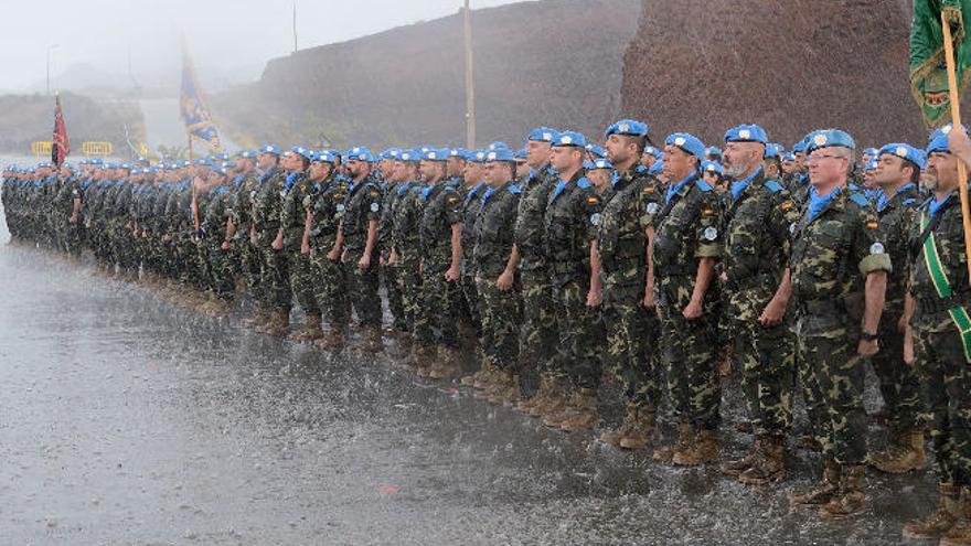 El Mando de Canarias se estrena en la misión de paz de la ONU en Líbano