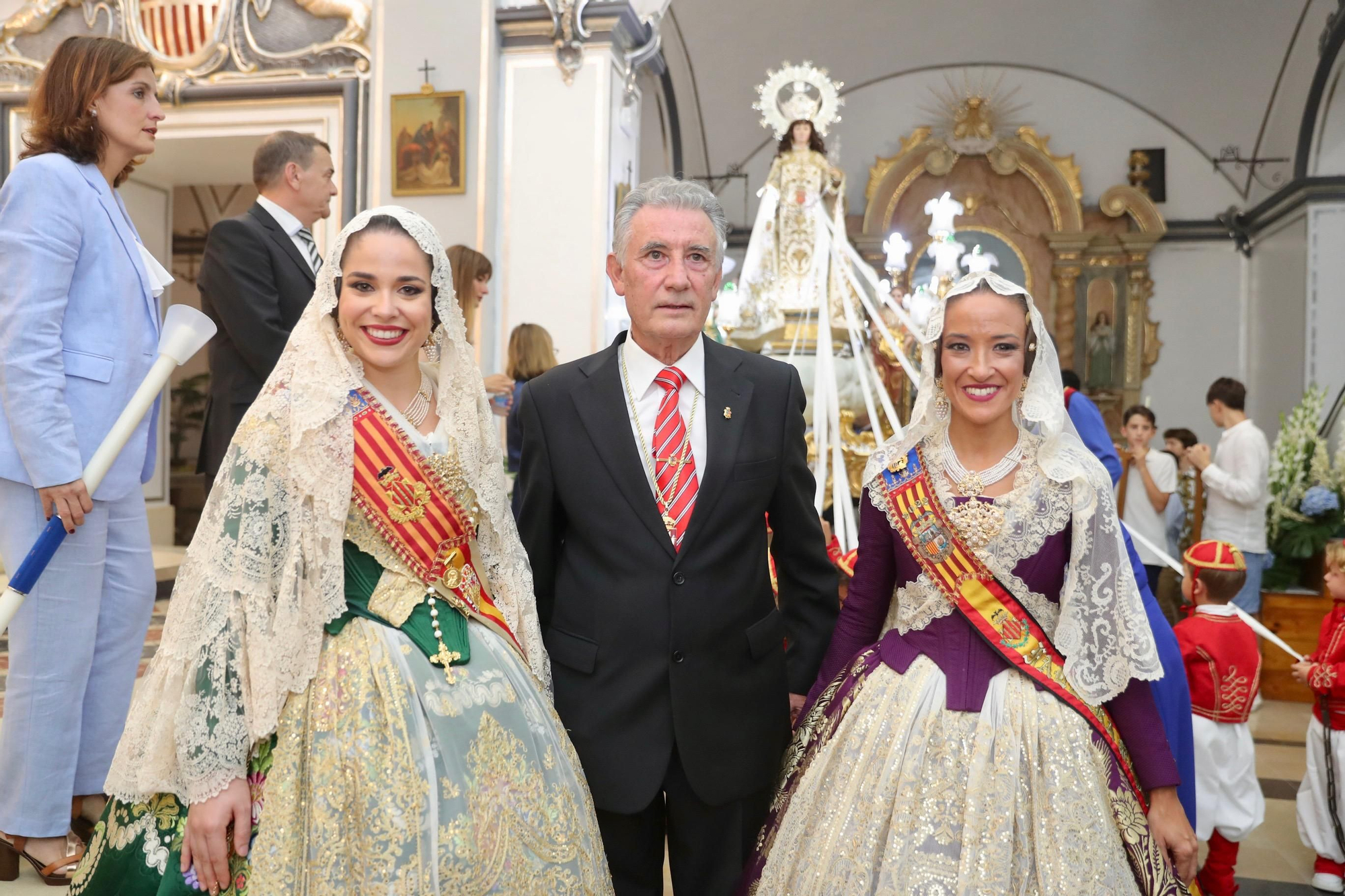 Carmen vuelve a casa: procesión de la Merced en su pueblo, Algar de Palancia