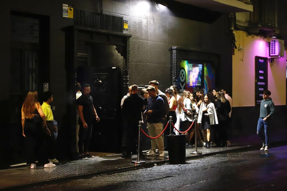 Ocio nocturno en la zona centro