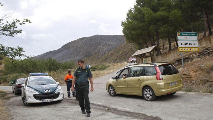 Cerrados los accesos al Moncayo ante la presencia de ciclistas y paseantes