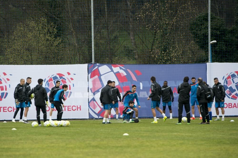 Entrenamiento del Real Oviedo