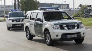 Patrullas de la Guardia Civil, en una foto de archivo.