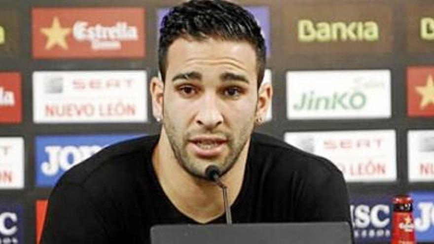 Adil Rami compareció el día después del partido.