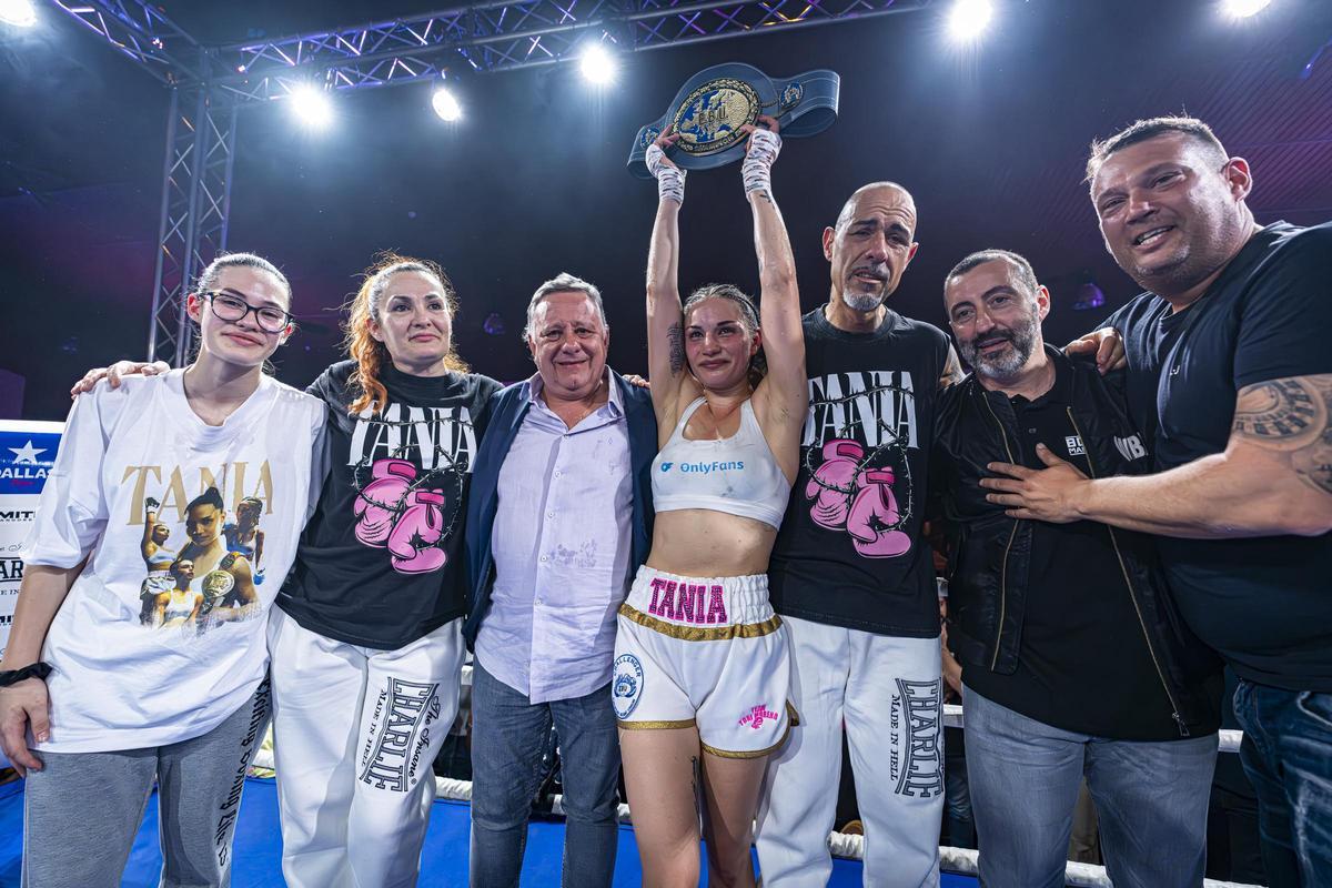 Tania Álvarez gana el campeonato europeo de boxeo en la categoría de peso super gallo.