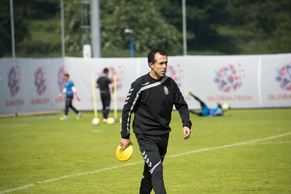 Entrenamiento del Real Oviedo