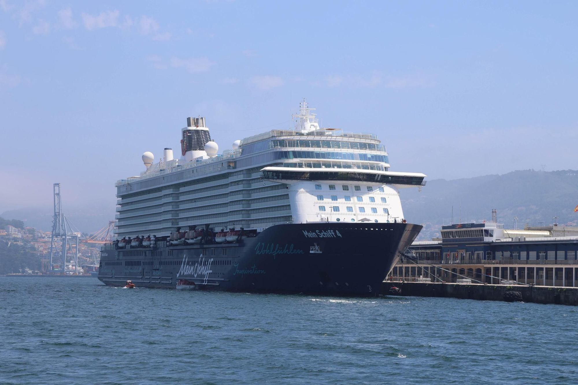 Desembarcan en Vigo 3.000 turistas alemanes