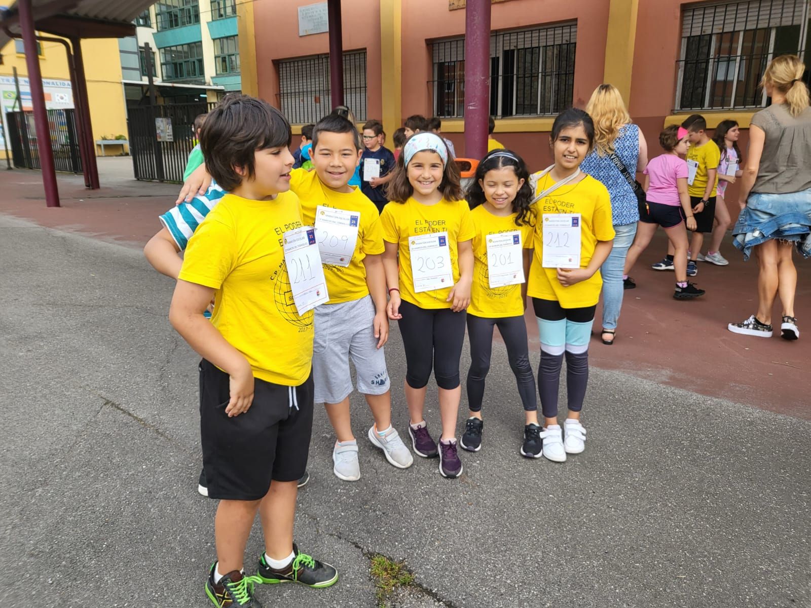 Así fue la última jornada escolar en Avilés