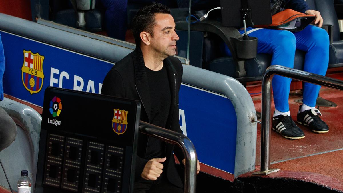 Xavi Hernández, entrenador del FC Barcelona