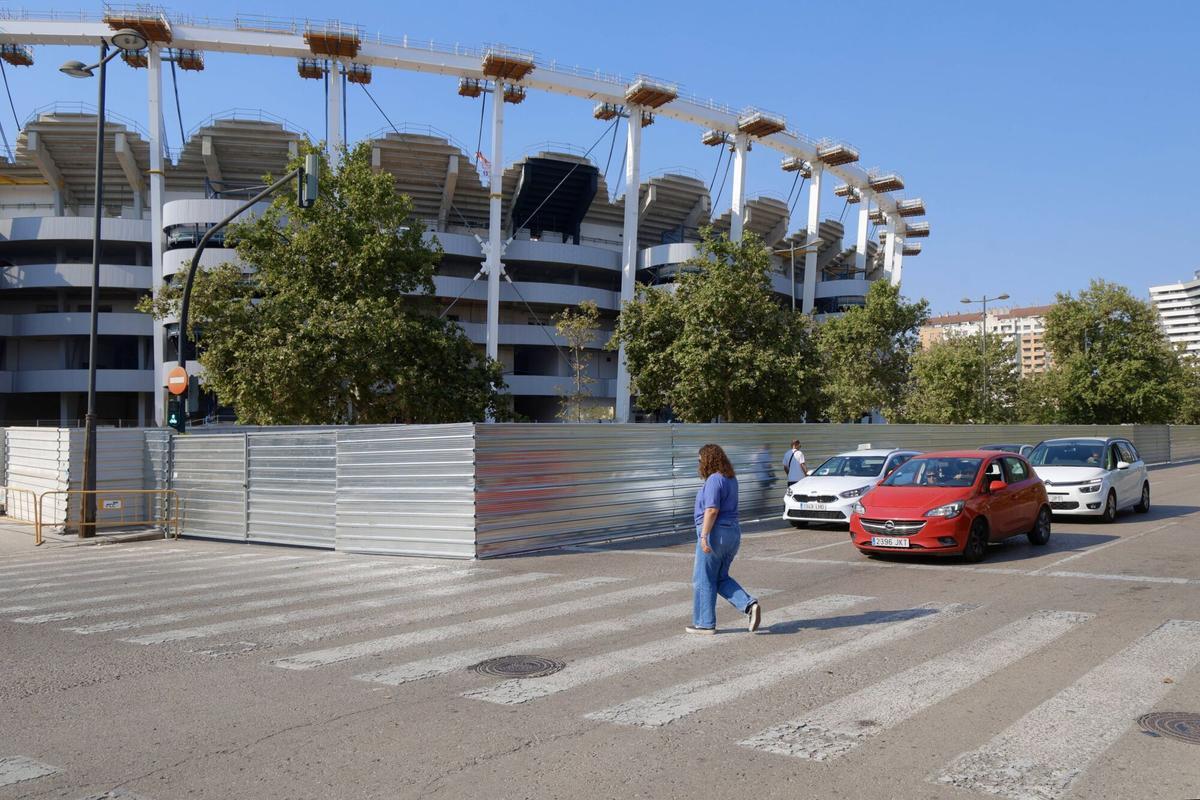 Valencia Inicio de las obras del terciario en Nou Mestalla VLC