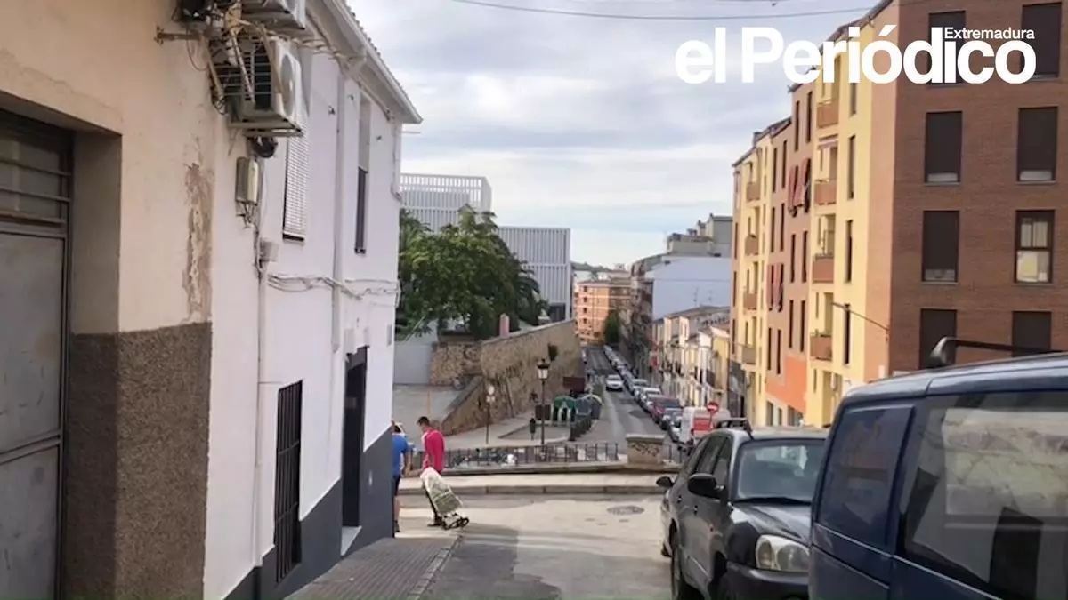 Santa Bárbara, la calle sin salida de Cáceres pero con unas vistas privilegiadas