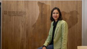Barcelona. 02.10.2026. Sociedad La consellera de Interior y Seguridad de la Generalitat, Núria Parlon, fotografiada en su despacho de la sede del departamento de Seguridad y Seguridad Pública.