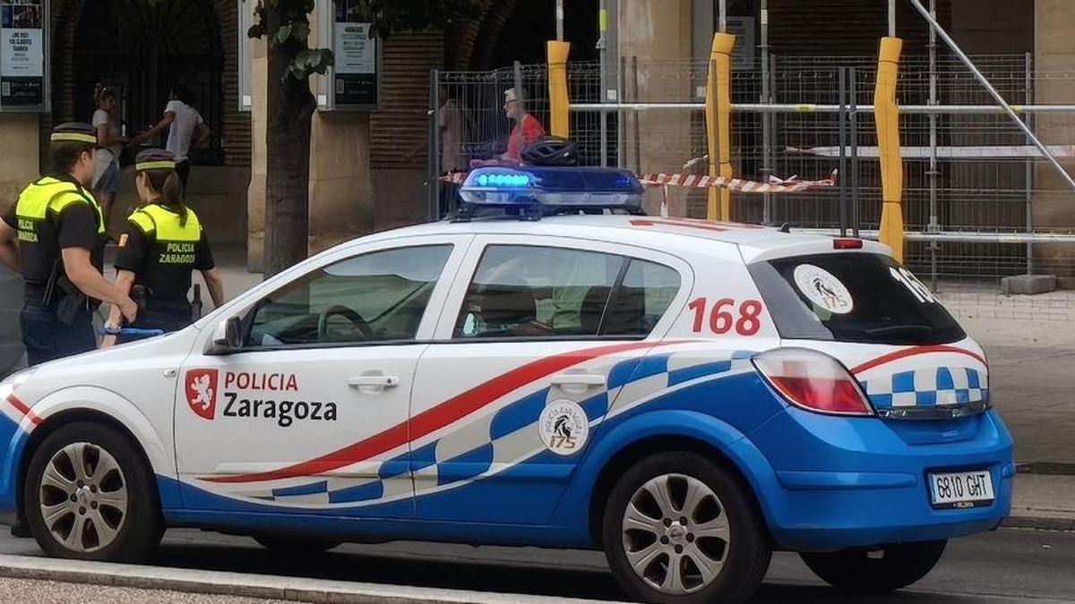Imagen de archivo de la Policía Local de Zaragoza