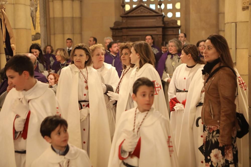 Las procesiones de Viernes Santo de Gijón se quedan sin salir.