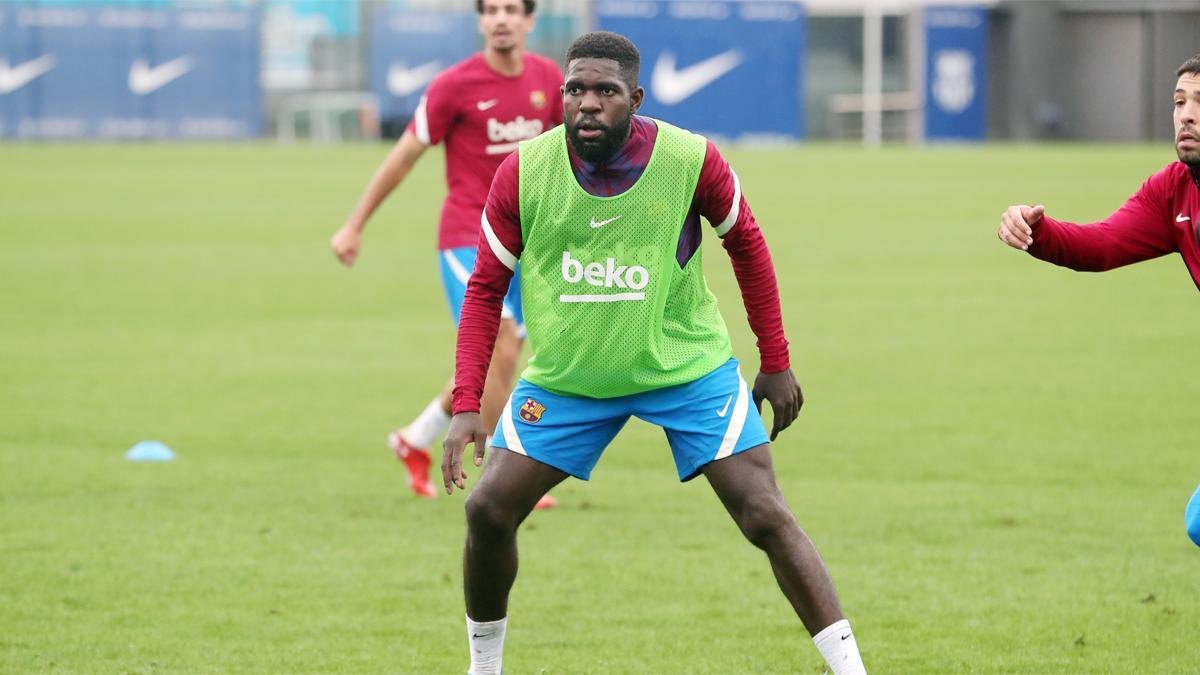 Umtiti regresa a los entrenamientos