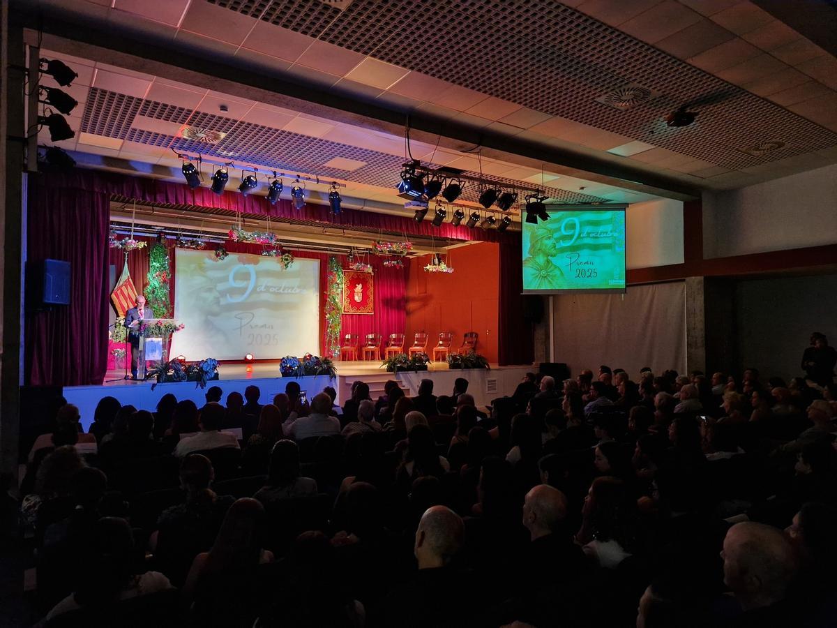 El alcalde Miguel Chavarría durante su intervención.