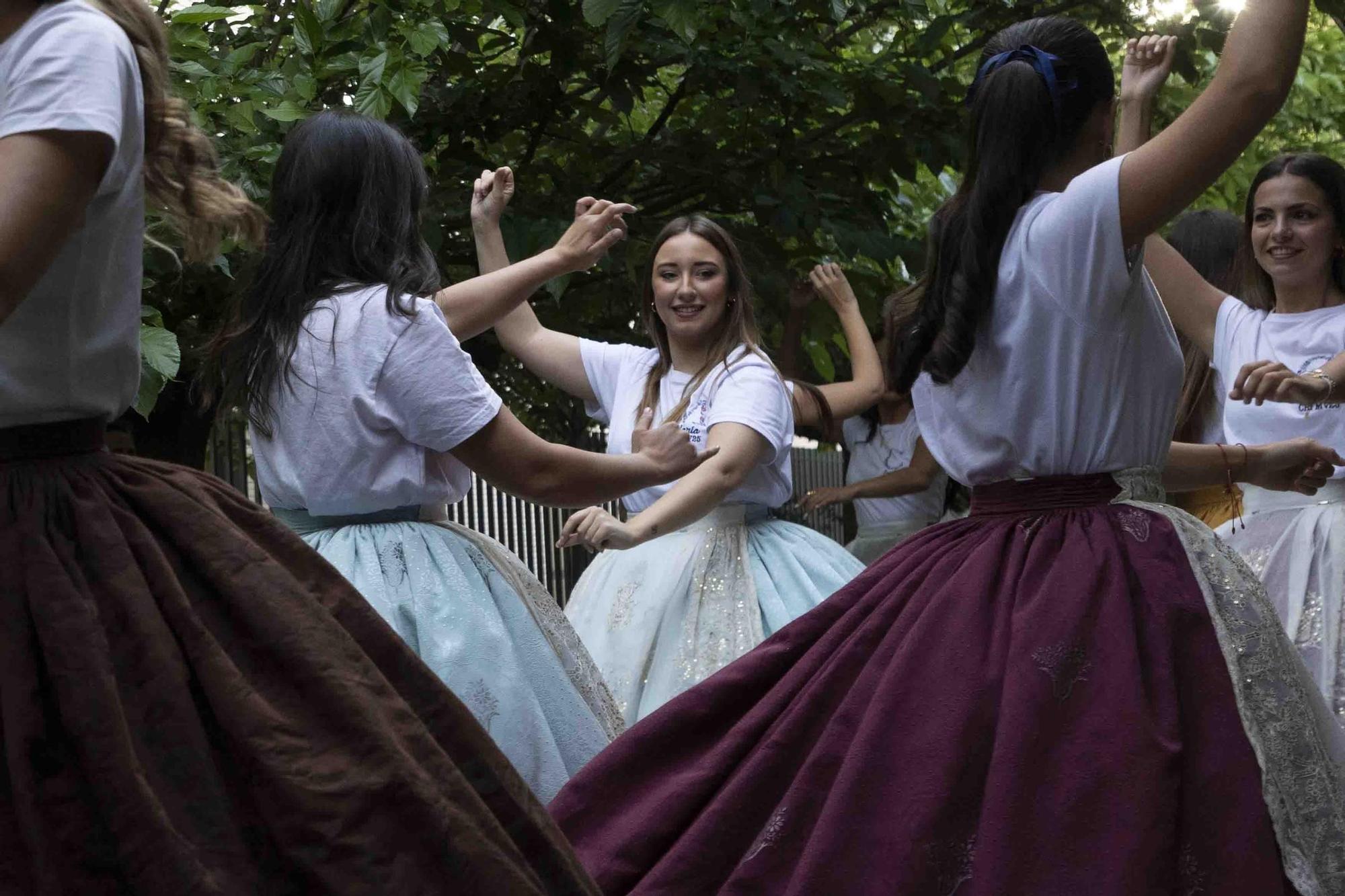 Así ha sido el ensayo de la "dansà" de Berta y la corte mayor