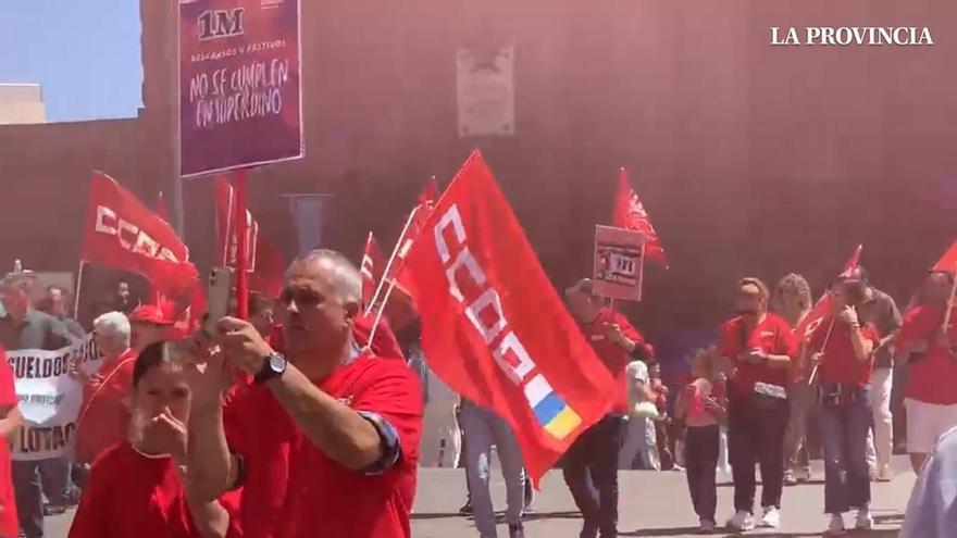 Manifestación 1 de mayo en Las Palmas de Gran Canaria