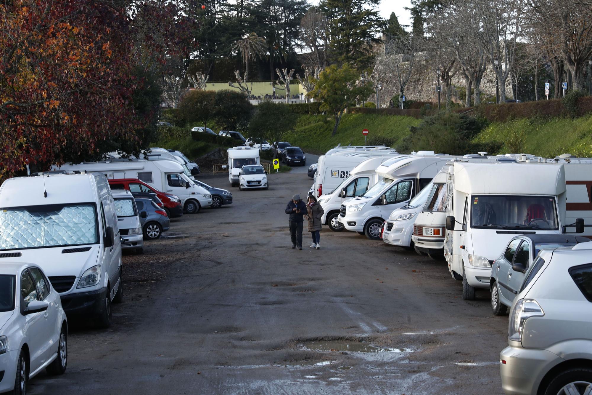 Las autocaranavas llegan a la Navidad de Vigo