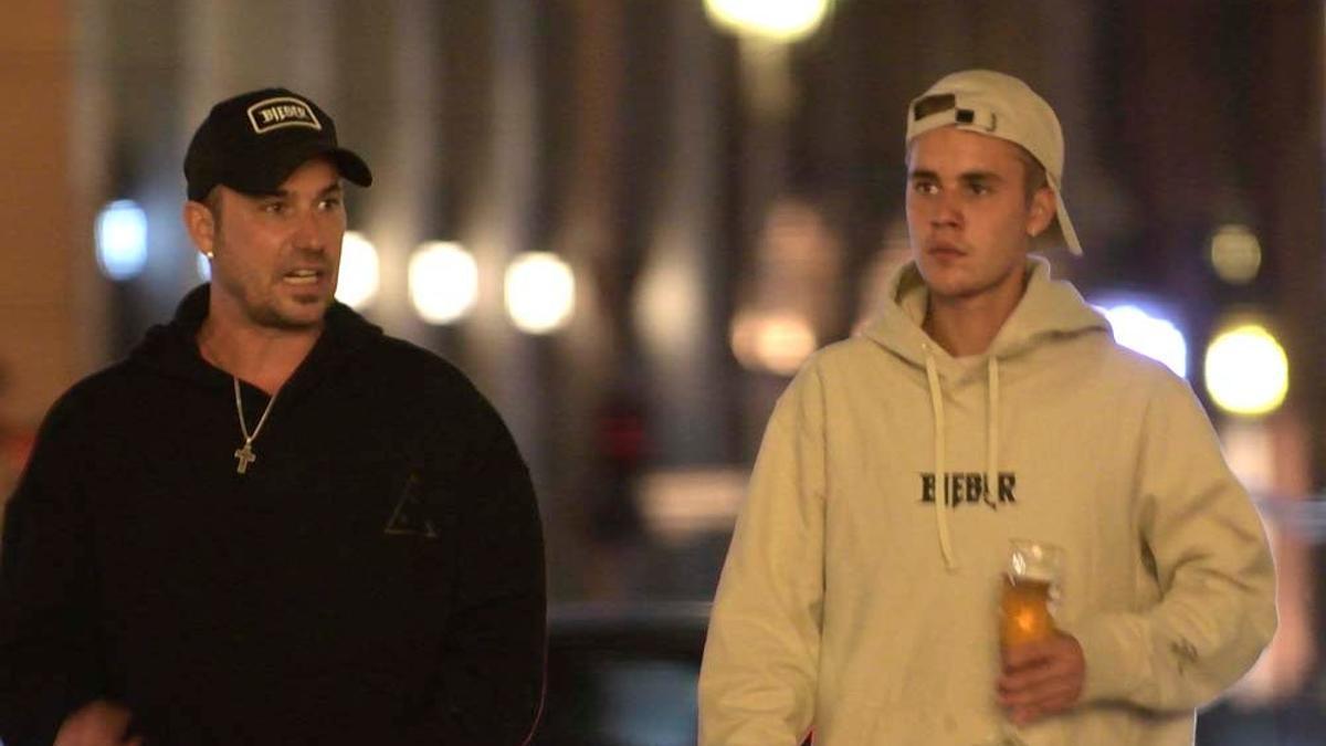 ÇJustin Bieber y su padre, Jeremy, en Berlín