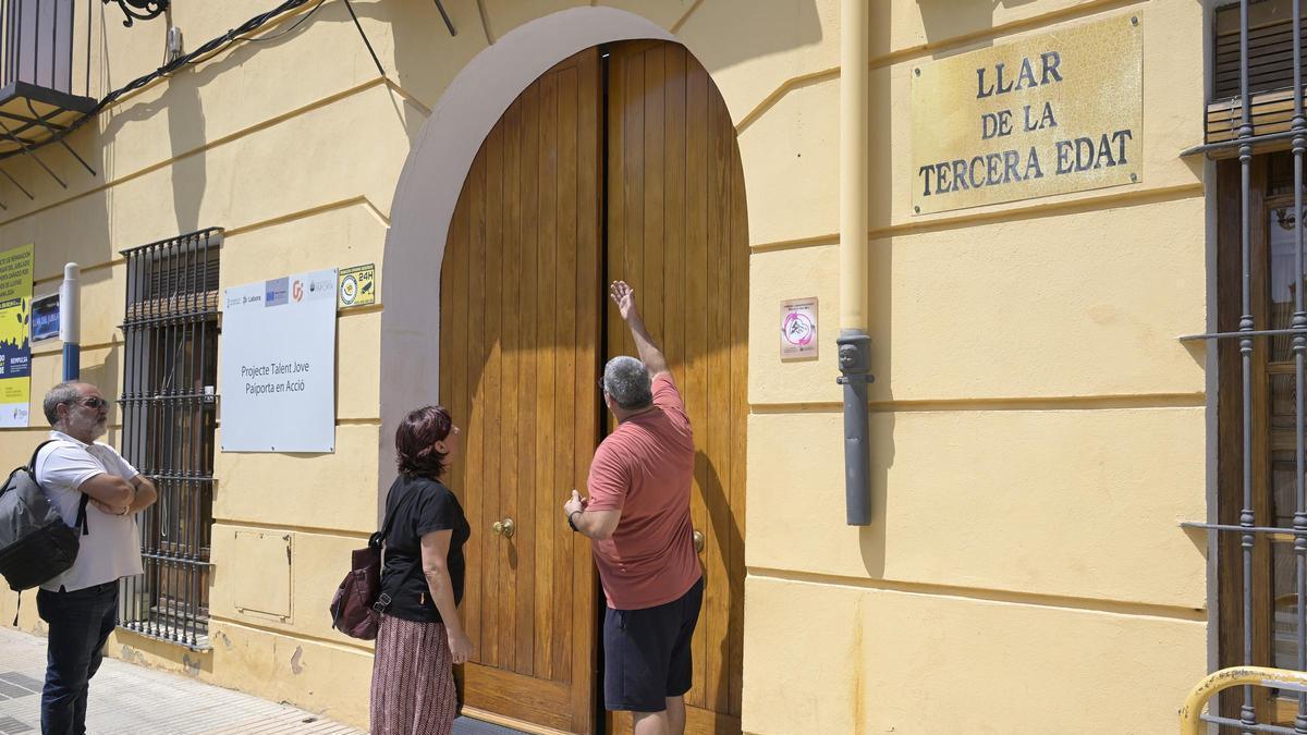 Comienzan las obras de recuperación del Hogar del Jubilado de Paiporta.